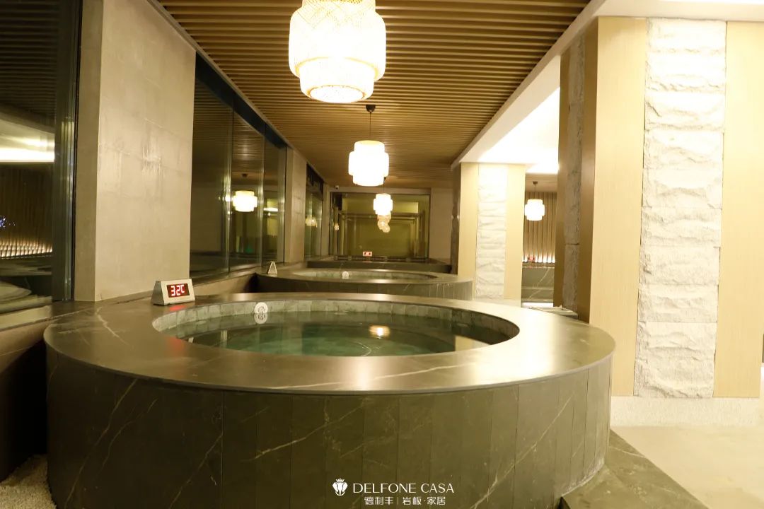 實景案例 | 6000㎡高端巖板會所，奢華感拉滿！(圖14)