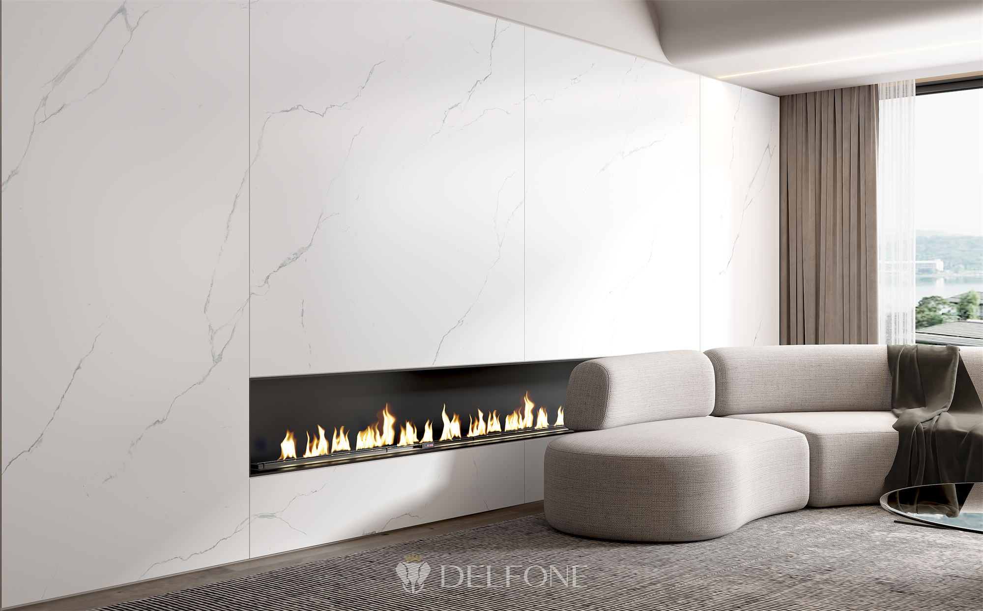 DELFONE新品 | 細線白，無暇中展現家居的生機盎然(圖5)