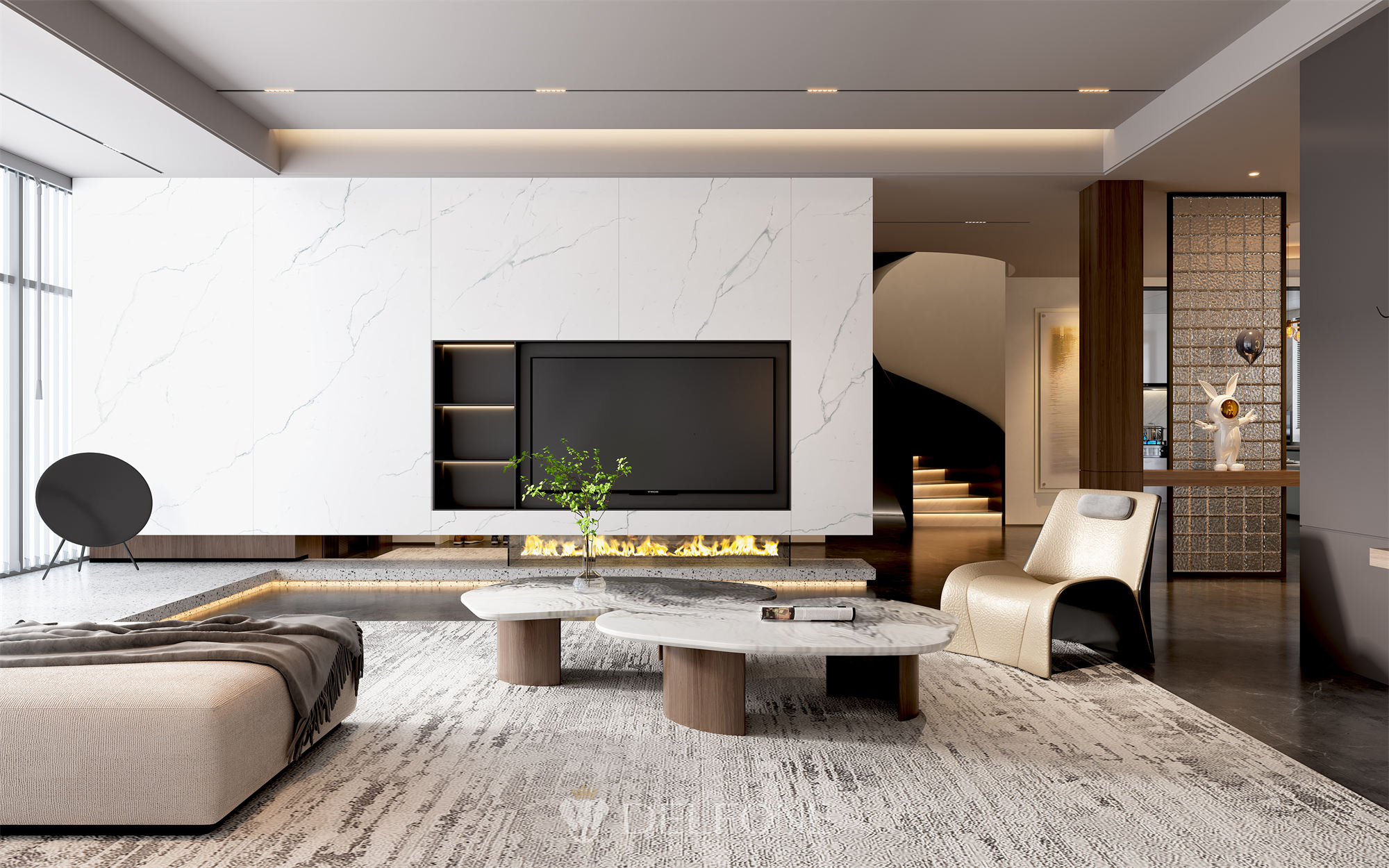 DELFONE新品 | 細線白，無暇中展現家居的生機盎然(圖6)