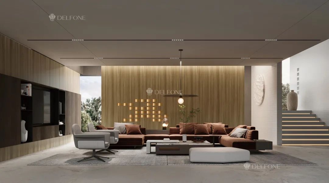 DELFONE家裝巖板 | 北美胡桃木、北美胡桃木棕，攜木之美打造夢中情家