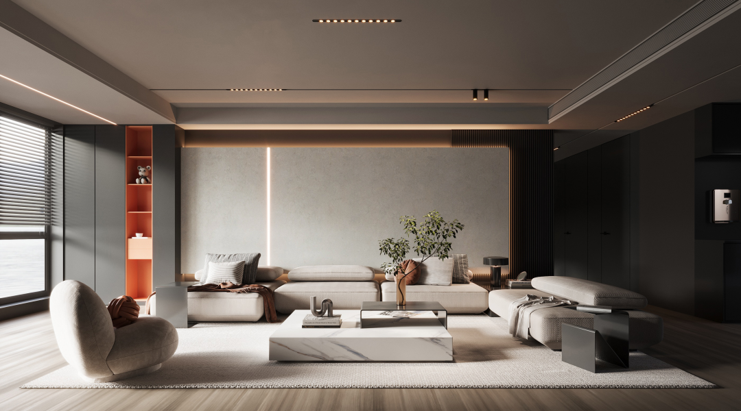 客廳背景墻這樣設計，很nice！