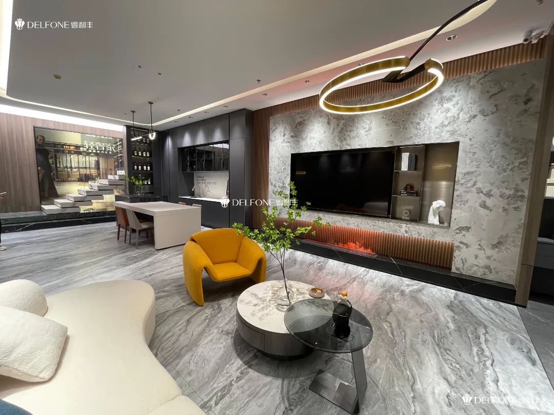 探店速遞 | 東莞德利豐巖板專賣店，以全巖美學(xué)創(chuàng)造高品質(zhì)生活空間