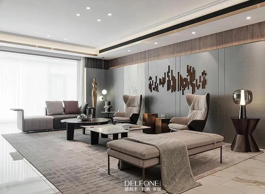 DELFONE案例分享| 巖板成就輕奢優(yōu)雅的高定家居！(圖3)