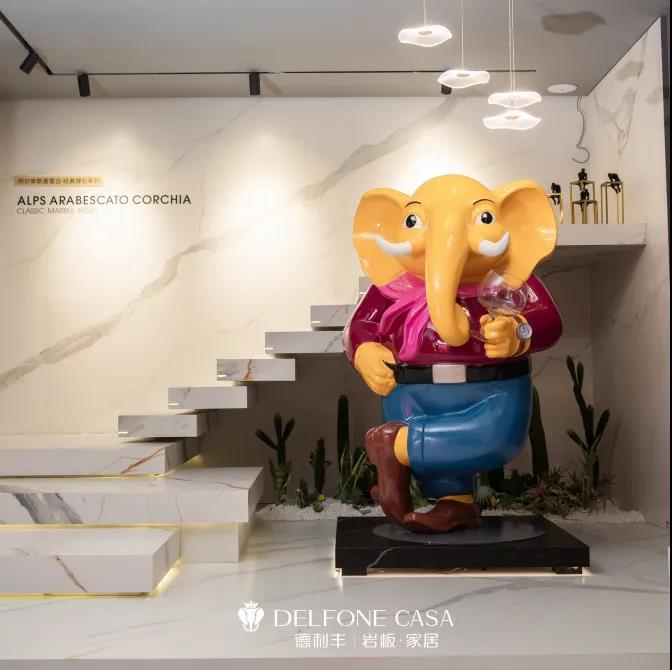 探店速遞 | 德利豐余姚巖板展館，營造自然、品味與格調(圖3)