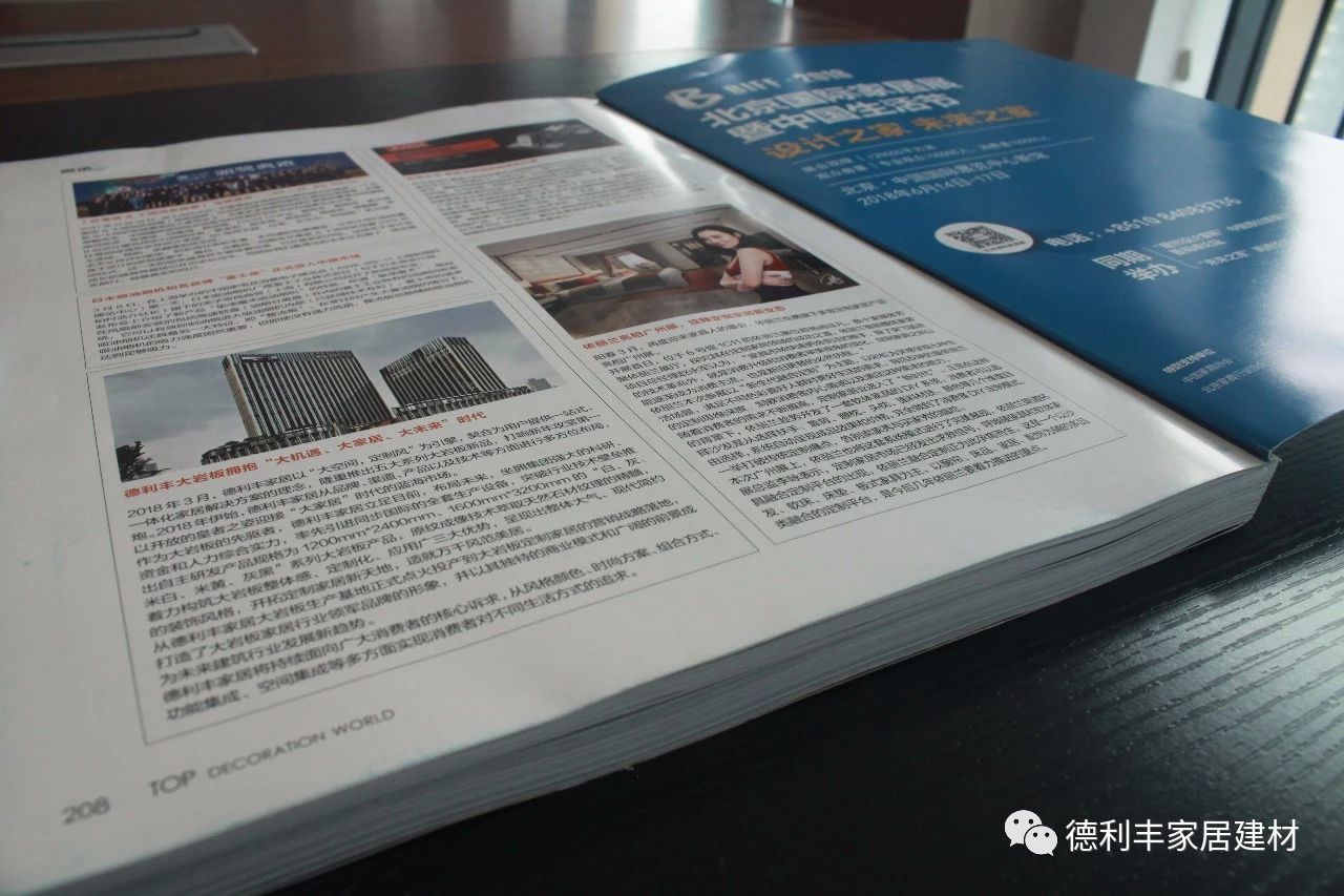 德利豐家居亮相《TOP裝潢世界》，詮釋巖板應用(圖5)