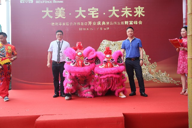 共襄盛舉丨大美·大宅·大未來！德利豐家居云浮(圖8)