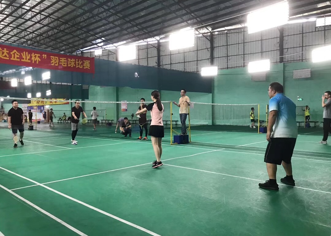 羽愛同行，羽過添情——金牌企業首屆羽毛球友(圖2)