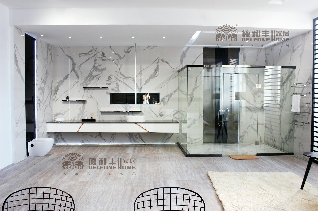 大巖板應用案例|輕松駕馭高顏值,巖板墻面玩出(圖7) 大巖板應用案例|輕松駕馭高顏值,巖板墻面玩出(圖7)