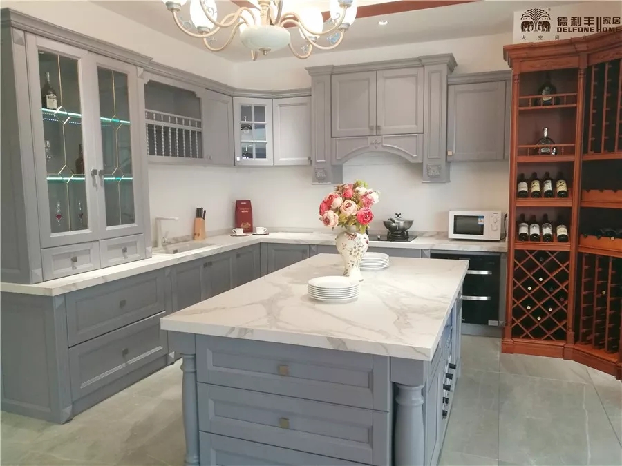 “不食人間煙火”的巖板櫥柜(圖4) 德利豐家居巖板櫥柜