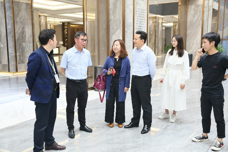 中建裝配設計院溫啟彬院長一行蒞臨金牌企業，(圖4)