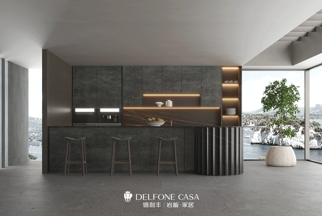 這樣有質感的廚房空間,氛圍感爆棚!(圖1) 這樣有質感的廚房空間,氛圍感爆棚!(圖1)