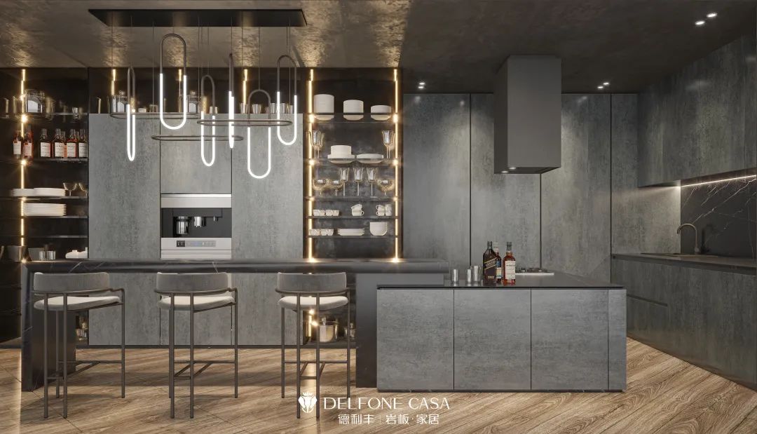 這樣有質感的廚房空間,氛圍感爆棚!(圖5) 這樣有質感的廚房空間,氛圍感爆棚!(圖5)