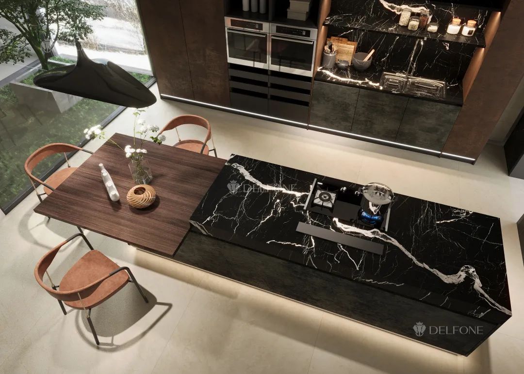 DELFONE家裝巖板 | 羅馬理石系列 “皇家西米”,讓家美出新高度(圖9) 圖片