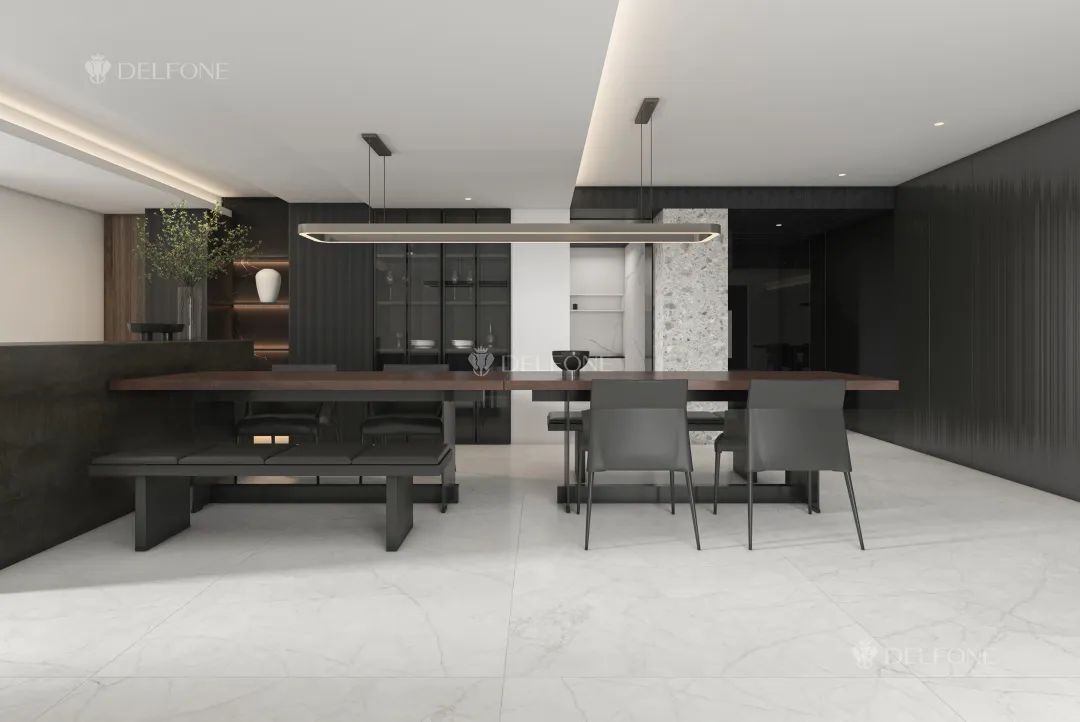 DELFONE家裝巖板 | 克里特雪白、米諾斯白,以一抹純凈的白色演繹靜謐之境(圖6) 圖片