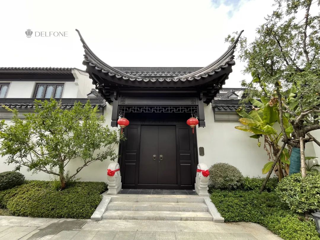 案例賞析 | 雅致別墅X極光白巖板,在純白之間靜享悠然生活(圖2) 圖片