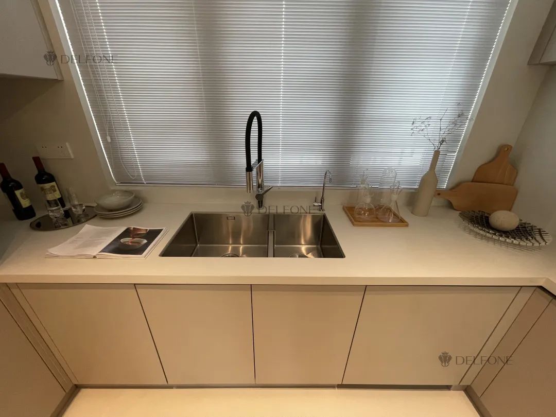 案例賞析 | 雅致別墅X極光白巖板,在純白之間靜享悠然生活(圖8) 圖片