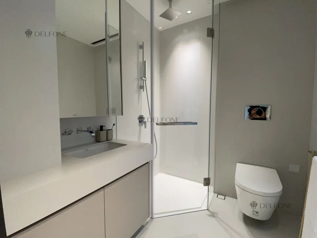 案例賞析 | 雅致別墅X極光白巖板,在純白之間靜享悠然生活(圖14) 圖片