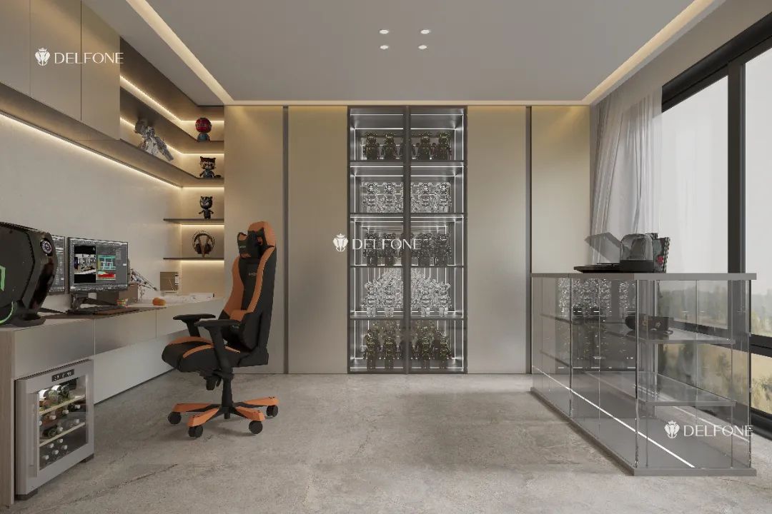 DELFONE案例分享 | 極簡奶油風大平層,目光所及皆是溫柔(圖13) 圖片