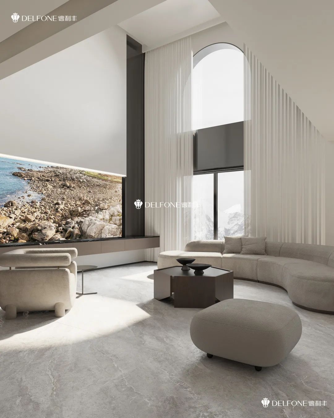 DELFONE新品 | 經典理石系列上新,全新柔立方工藝,以溫柔筑大宅(圖24) 圖片