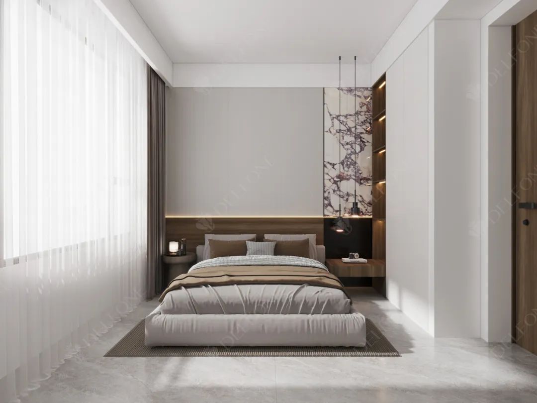 DELFONE案例分享 | 150㎡輕奢風二層住宅,巖造向往的生活(圖9) 圖片