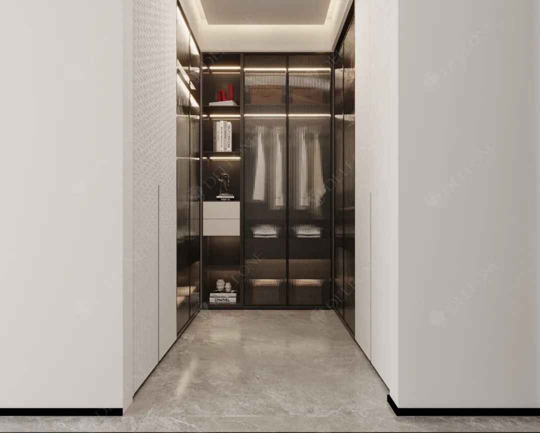 DELFONE案例分享 | 150㎡輕奢風二層住宅,巖造向往的生活(圖8) 圖片