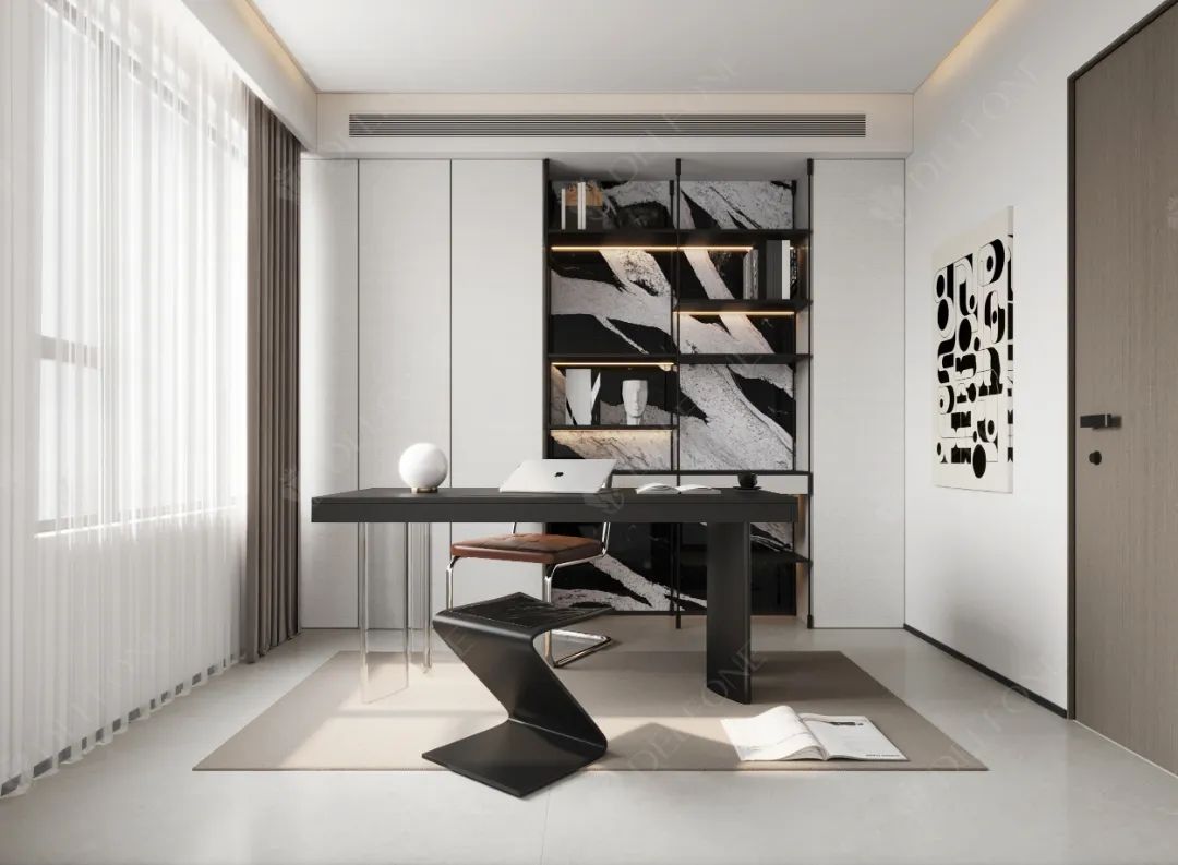 DELFONE案例分享 | 150㎡輕奢風二層住宅,巖造向往的生活(圖11) 圖片