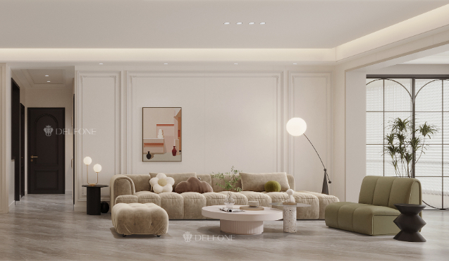 DELFONE案例分享 | 200㎡輕法式大平層,甜而不膩,浪漫的歸心之所(圖5) 圖片