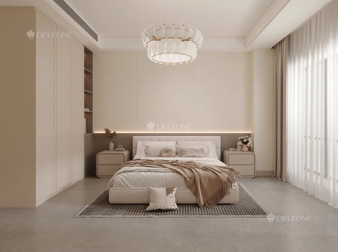 DELFONE案例分享 | 200㎡輕法式大平層,甜而不膩,浪漫的歸心之所(圖12) 圖片
