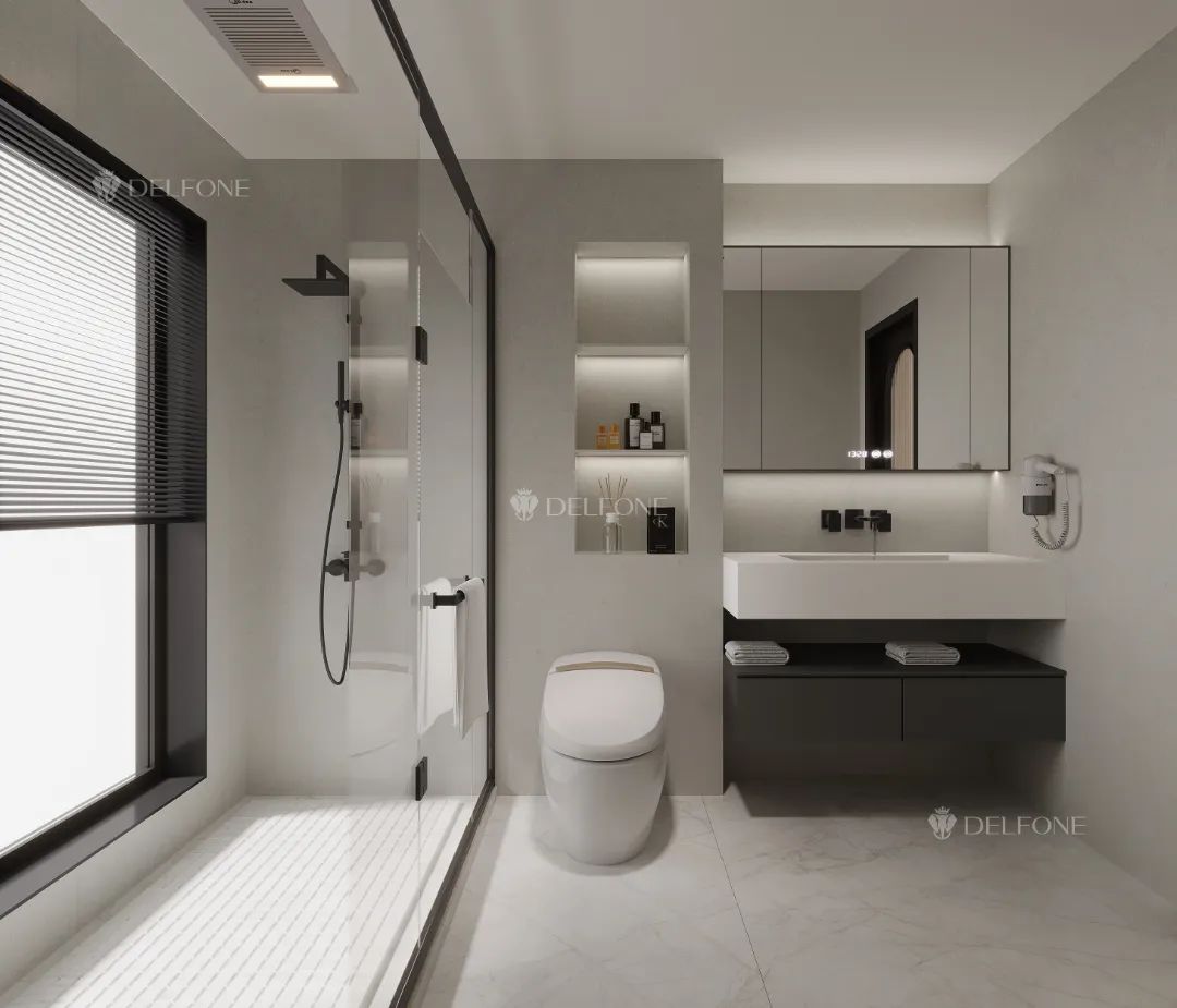 DELFONE案例分享 | 200㎡輕法式大平層,甜而不膩,浪漫的歸心之所(圖14) 圖片