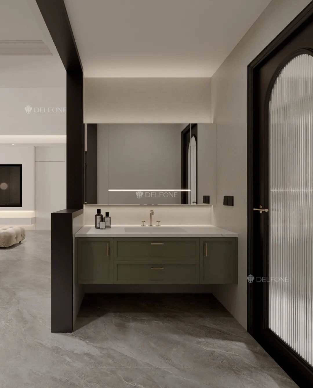 DELFONE案例分享 | 200㎡輕法式大平層,甜而不膩,浪漫的歸心之所(圖9) 圖片