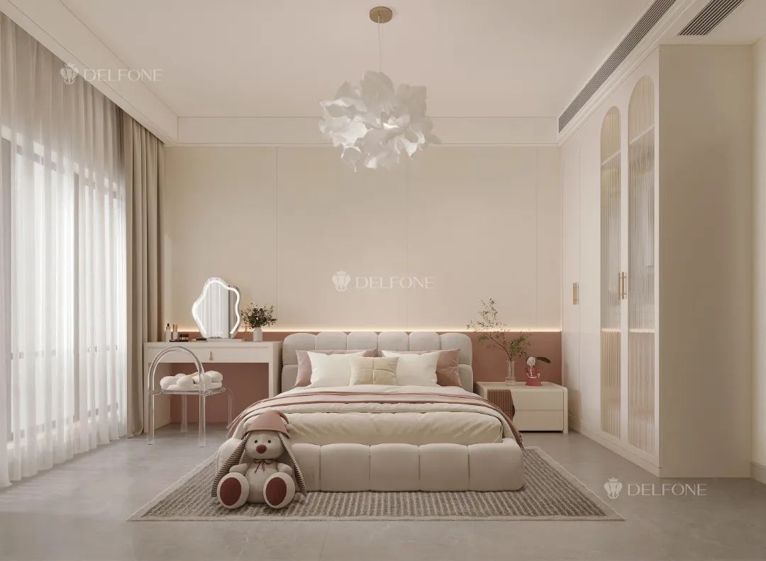 DELFONE案例分享 | 200㎡輕法式大平層,甜而不膩,浪漫的歸心之所(圖16) 圖片