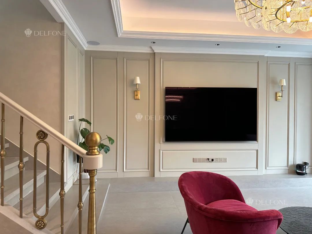 DELFONE案例分享 | 300㎡+現(xiàn)代法式風(fēng)疊墅,優(yōu)雅肆意流淌(圖3) 圖片