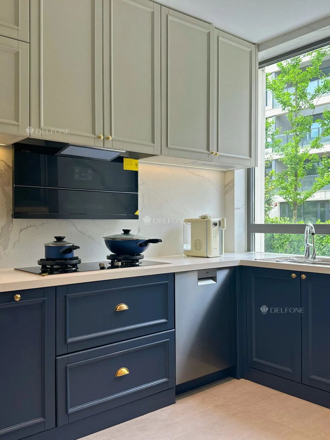 DELFONE案例分享 | 300㎡+現(xiàn)代法式風(fēng)疊墅,優(yōu)雅肆意流淌(圖9) 圖片