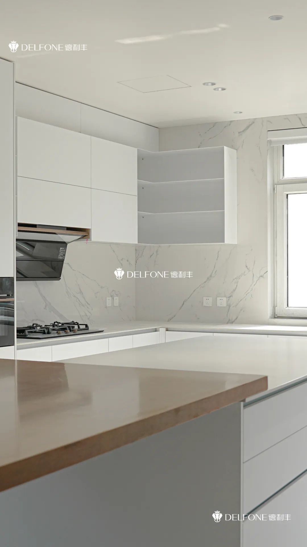 DELFONE實景案例 | 300㎡+極簡別墅,【阿爾卑斯香雪白】演繹不動聲色的高級感(圖11) 圖片