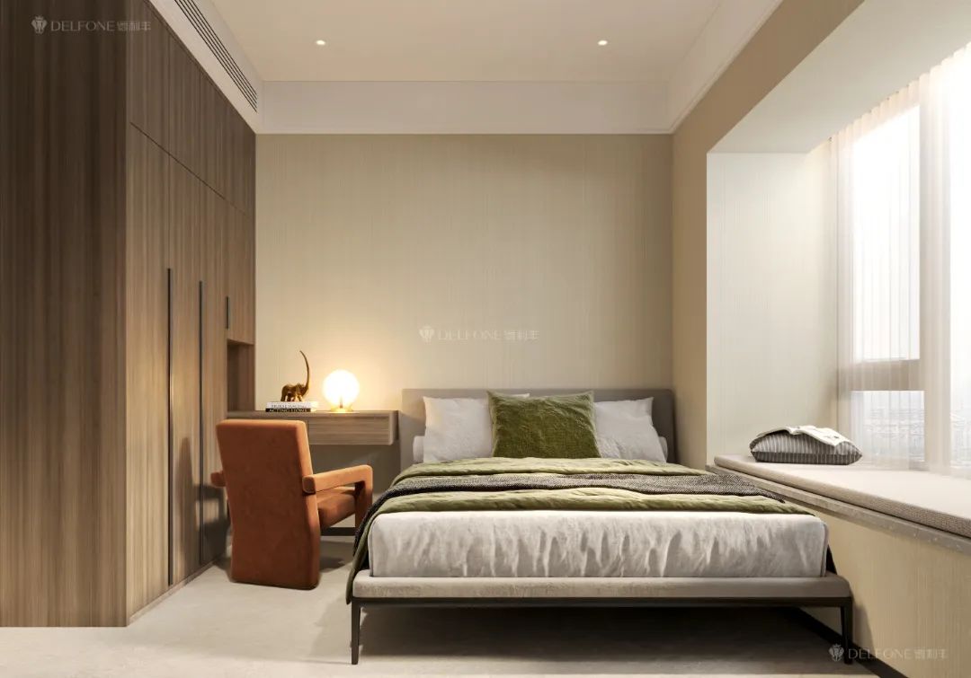 DELFONE案例分享 | 160㎡現代意式風格,從巖定義生活美學(圖10) 圖片
