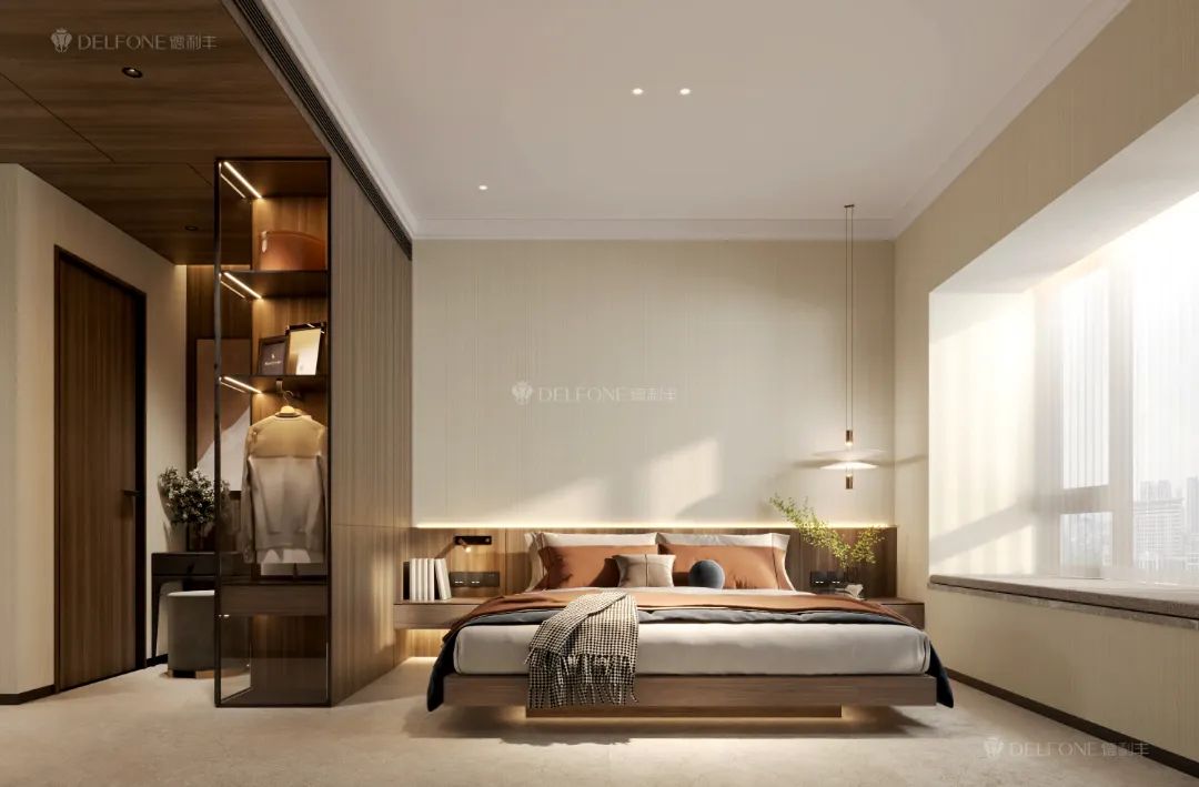 DELFONE案例分享 | 160㎡現代意式風格,從巖定義生活美學(圖7) 圖片