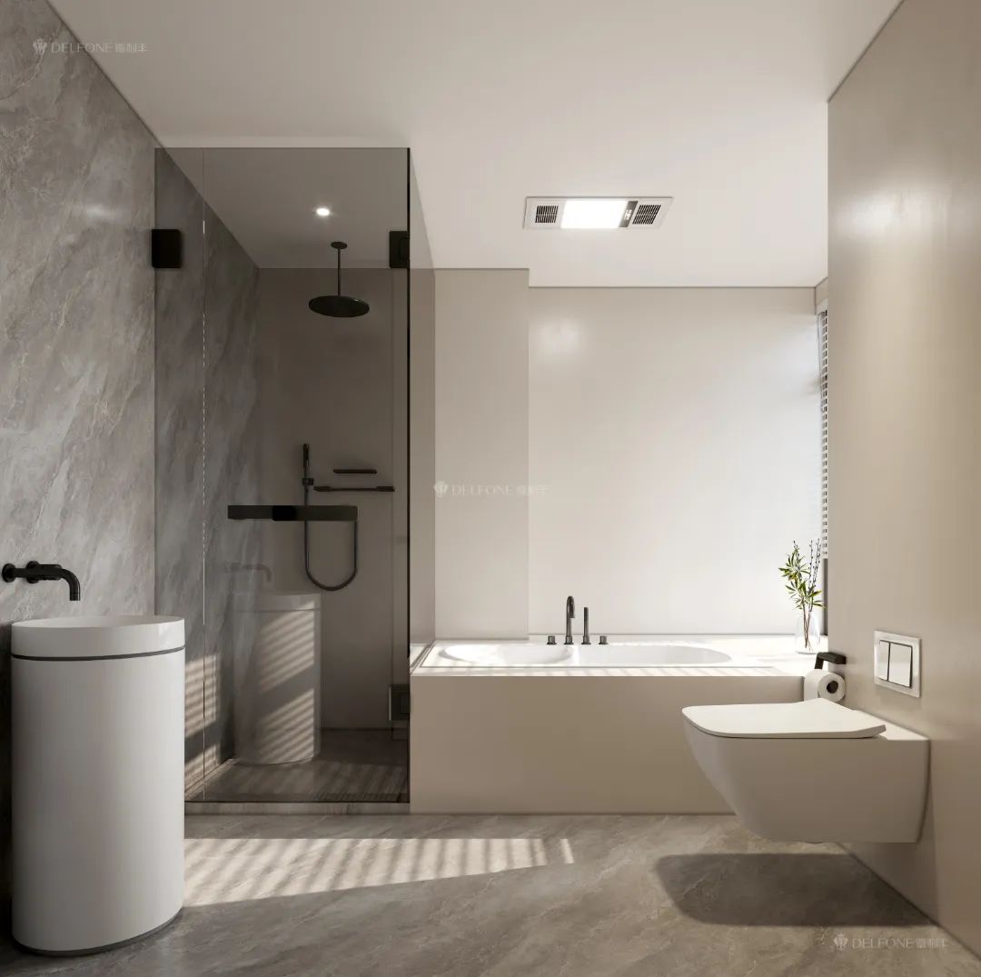 DELFONE案例分享 | 160㎡現代意式風格,從巖定義生活美學(圖12) 圖片