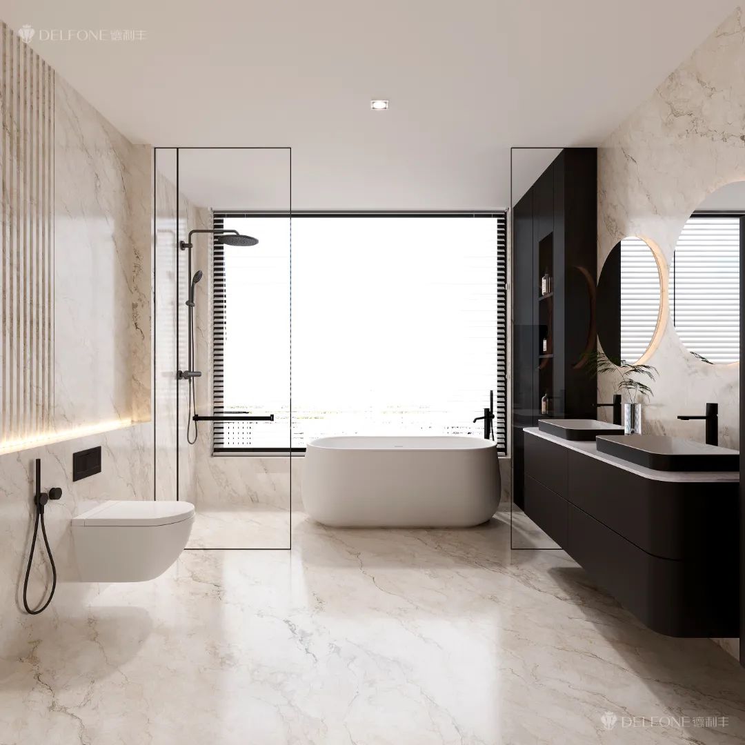 DELFONE案例分享 | 奶油風(fēng)大平層,【煙雨灰】讓每1㎡都充滿松弛感(圖9) DELFONE案例分享 | 奶油風(fēng)大平層,【煙雨灰】讓每1㎡都充滿松弛感(圖9)