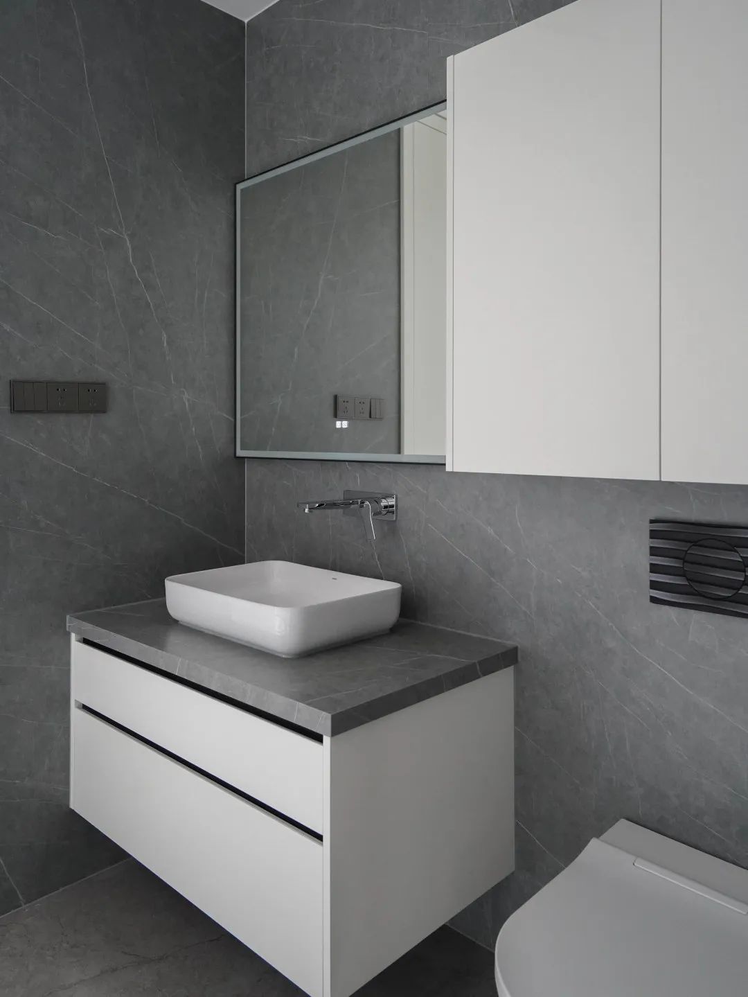 DELFONE實(shí)景案例 | 重慶270㎡私宅巖板全案應(yīng)用，簡(jiǎn)奢入境(圖12)