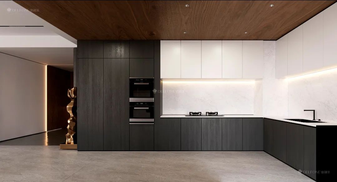 DELFONE案例分享 | 161㎡現代風格大平層,簡約生活美學(圖3) DELFONE案例分享 | 161㎡現代風格大平層,簡約生活美學(圖3)