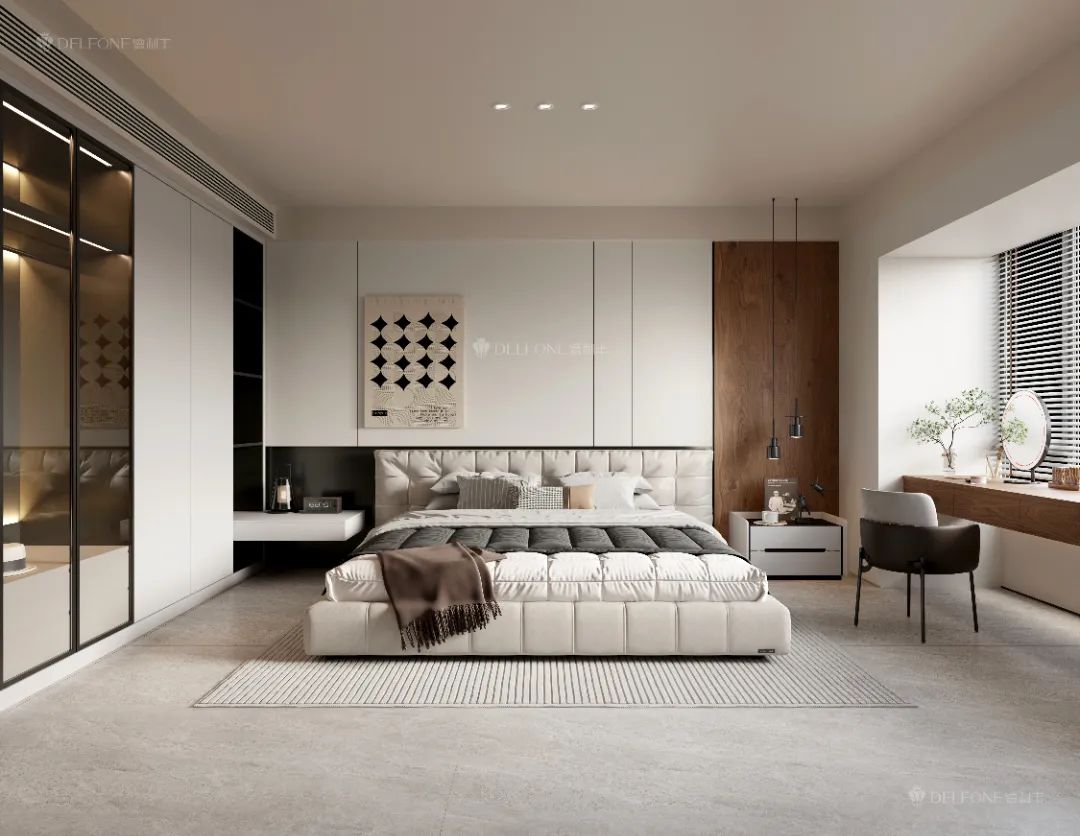 DELFONE案例分享 | 161㎡現代風格大平層,簡約生活美學(圖6) DELFONE案例分享 | 161㎡現代風格大平層,簡約生活美學(圖6)