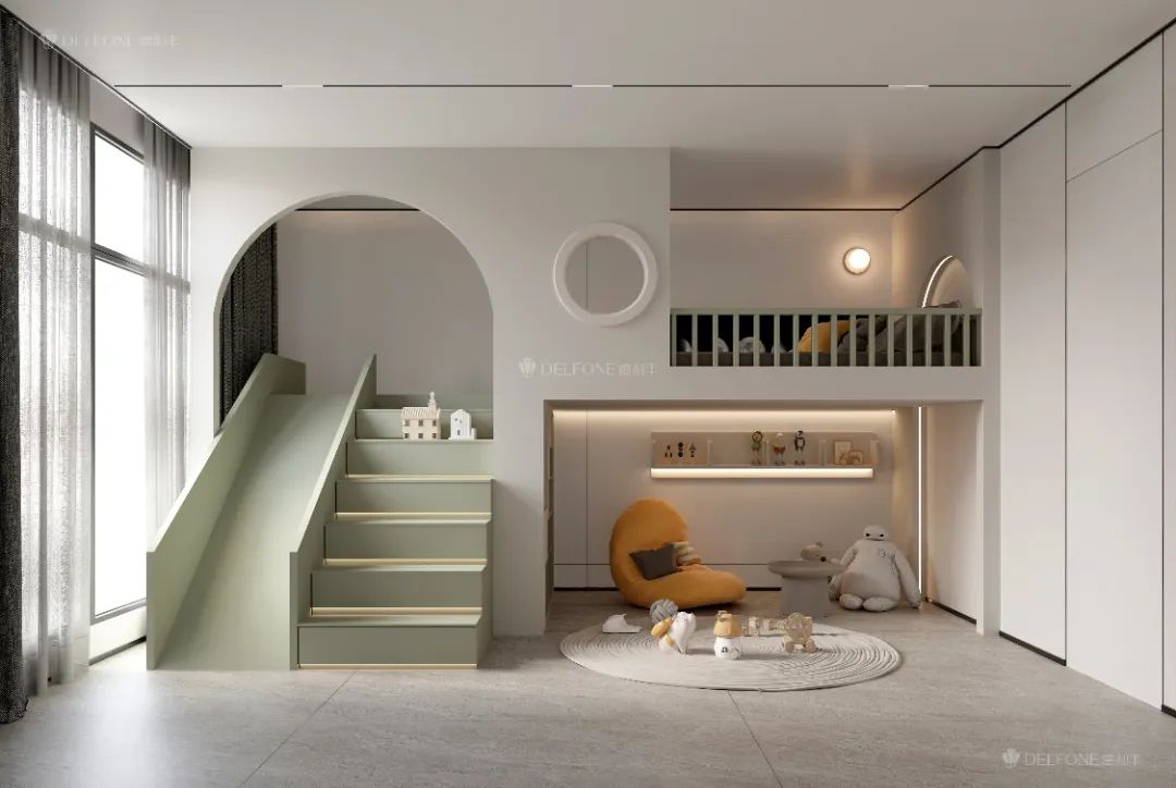 DELFONE案例分享 | 161㎡現代風格大平層,簡約生活美學(圖7) DELFONE案例分享 | 161㎡現代風格大平層,簡約生活美學(圖7)