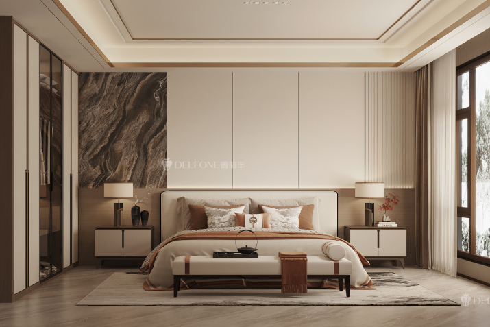 DELFONE新品 | 數碼玲瓏石·山水紫，水墨山川之韻造景空間美學(圖10)