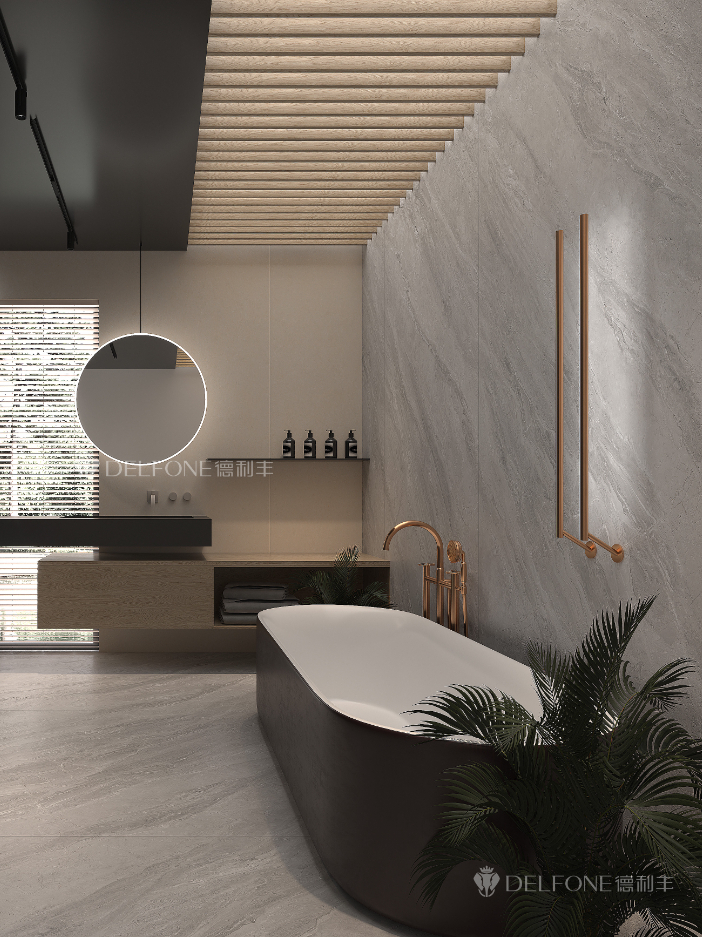 DELFONE新品 | 數碼玲瓏石·凱悅灰，流水般悅動的線條演繹美學新境(圖3)