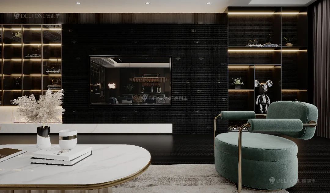 德利豐·GTS 07系列 | 保時捷黑,超跑設(shè)計綻放空間藝術(shù)之美(圖17) 德利豐·GTS 07系列 | 保時捷黑,超跑設(shè)計綻放空間藝術(shù)之美(圖17)